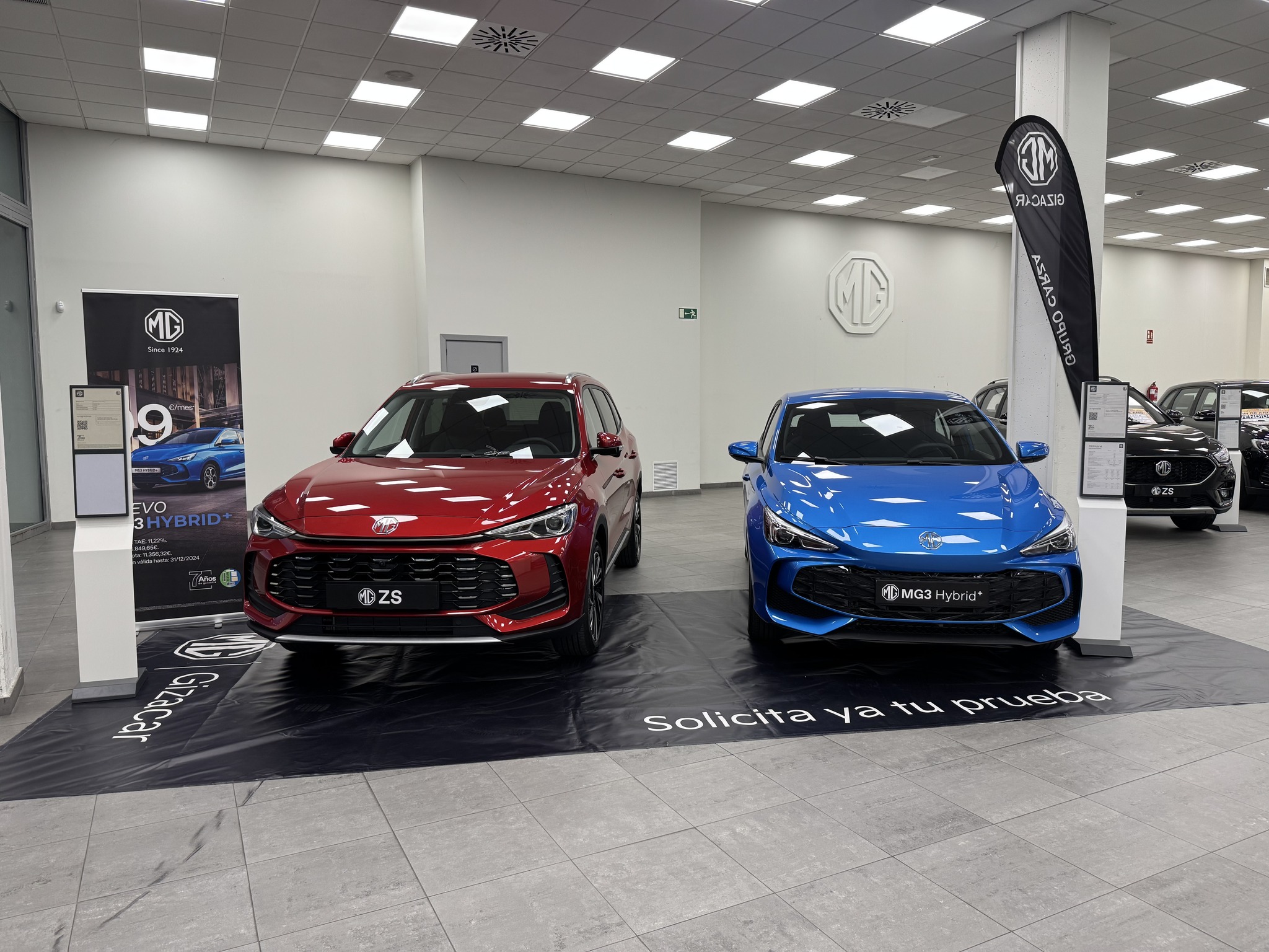 Presentación MG3 Hybrid+ y MG ZS Hybrid en MG Gizacar