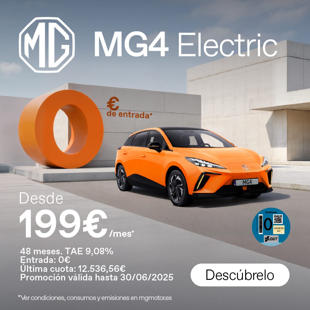 MG4 desde 199€/mes