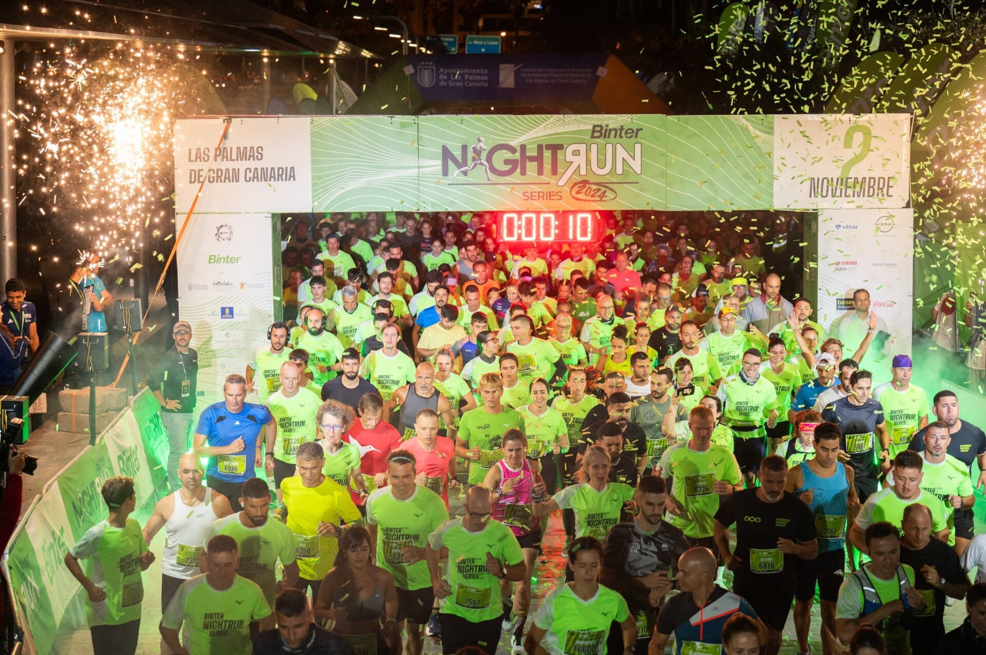 MG Gizacar, patrocinador oficial de la Binter Night Run Donostia 2025