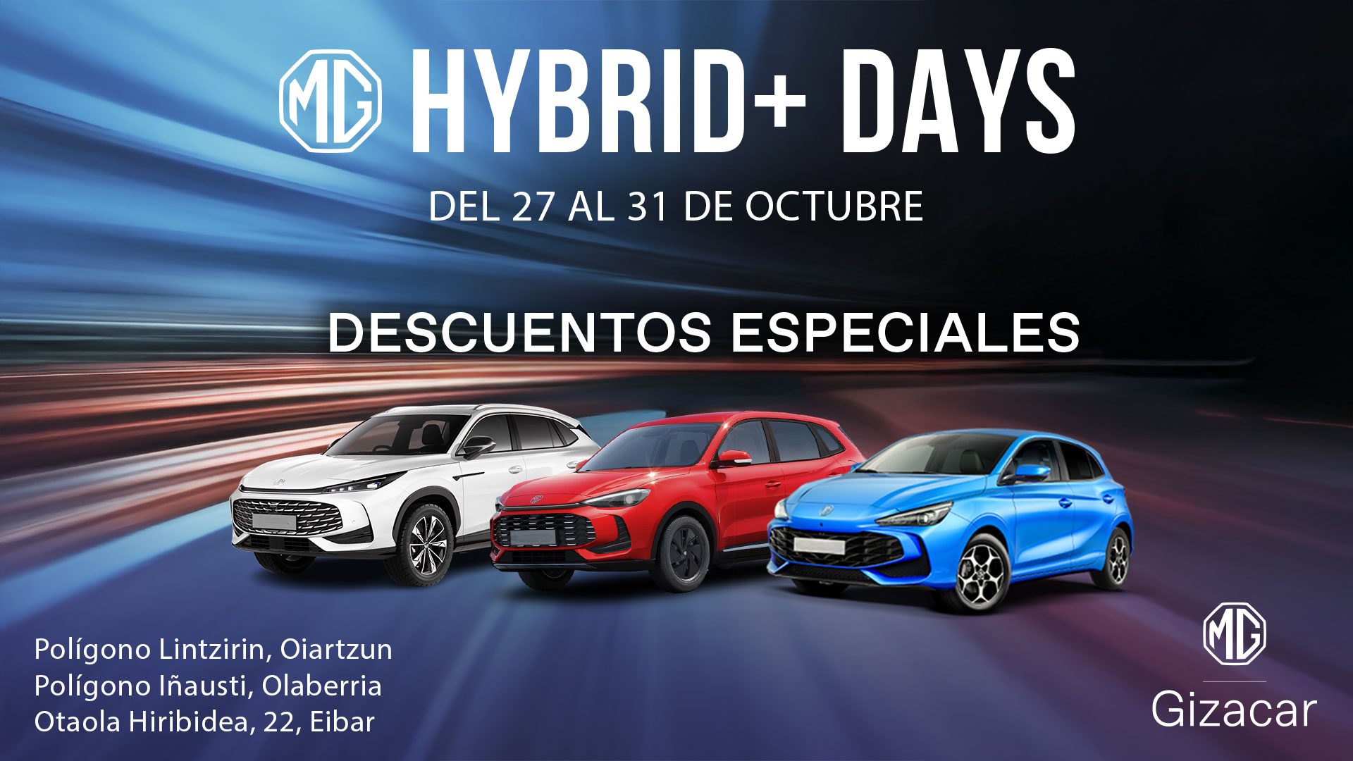 MG Hybrid+ Days en MG Gizacar Gipuzkoa