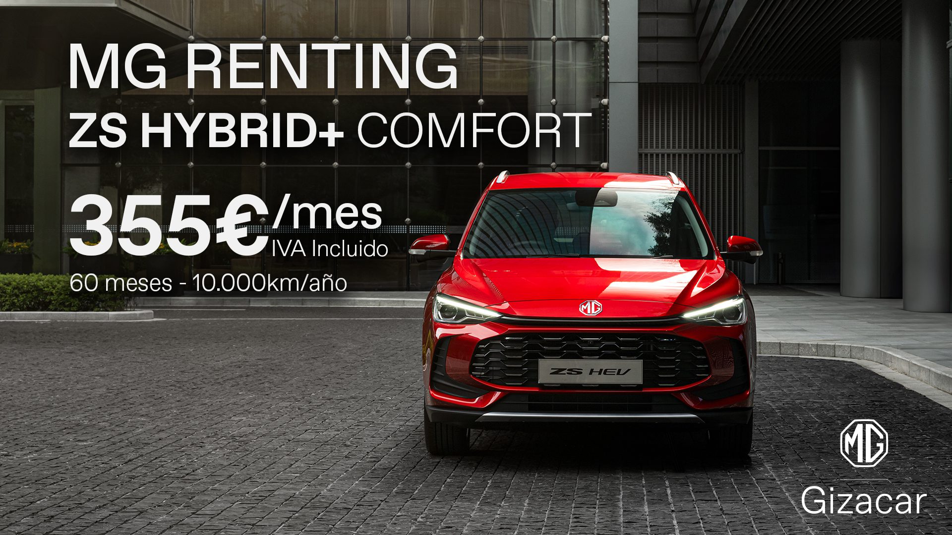 MG ZS HYBRID+ RENTING